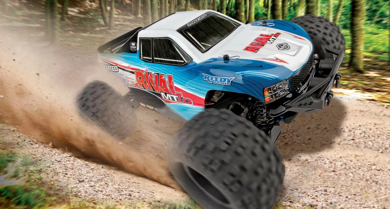 Team Associated Rival MT10 RTR 1/10 Brushless Monster Truck W/ 2.4GHz Radio 18 Team Associated Rival MT10 RTR 1/10 Brushless Monster Truck W/ 2.4GHz Radio - Image 16