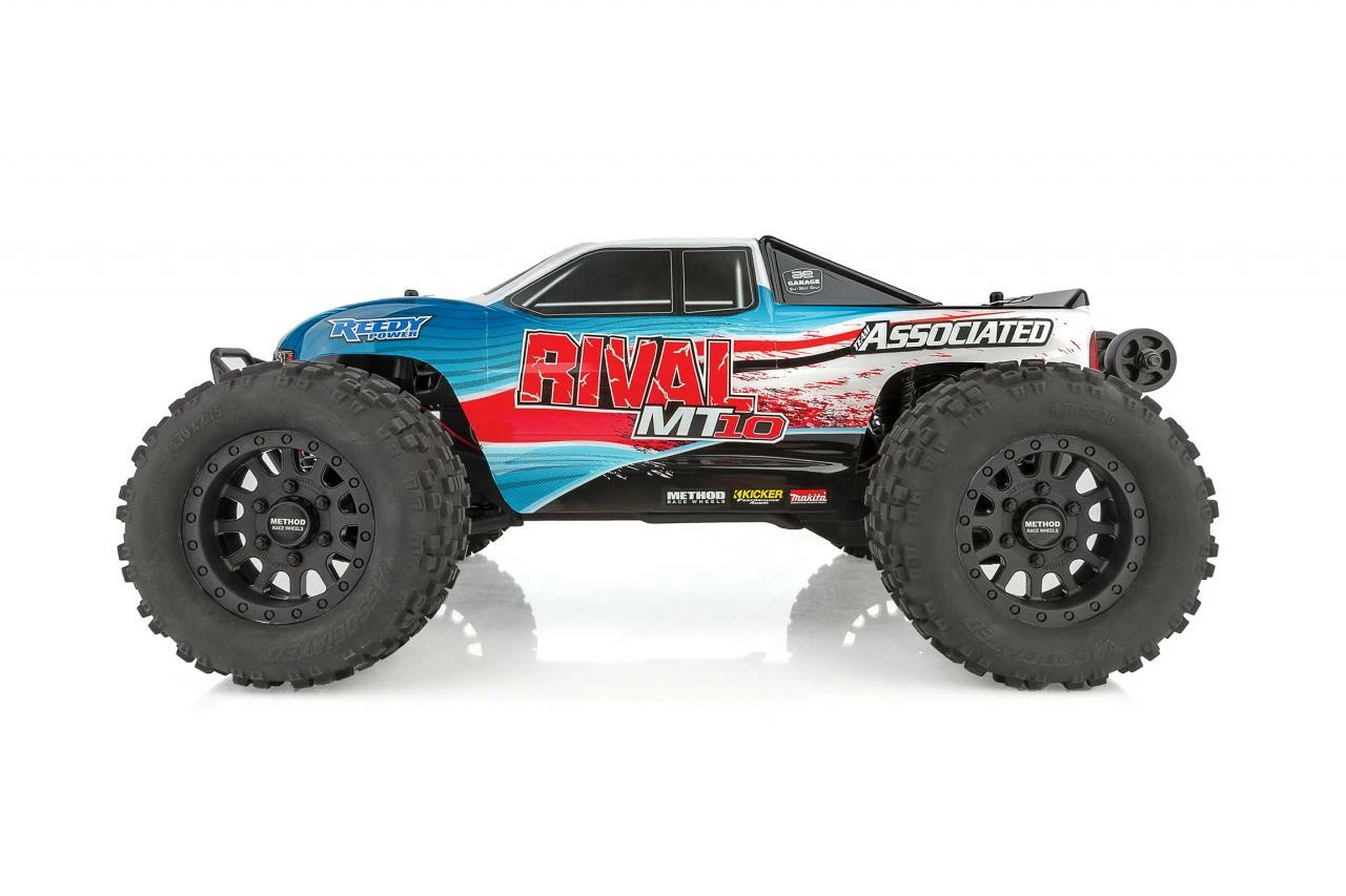 Team Associated Rival MT10 RTR 1/10 Brushless Monster Truck W/ 2.4GHz Radio 6 Team Associated Rival MT10 RTR 1/10 Brushless Monster Truck W/ 2.4GHz Radio - Image 4