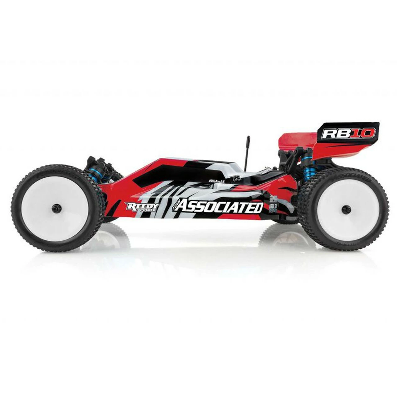 Team Associated RB10 RTR 1/10 Electric 2WD Brushless Buggy (Red) W/2.4GHz Radio & DVC 4 Team Associated RB10 RTR 1/10 Electric 2WD Brushless Buggy (Red) W/2.4GHz Radio & DVC - Image 2