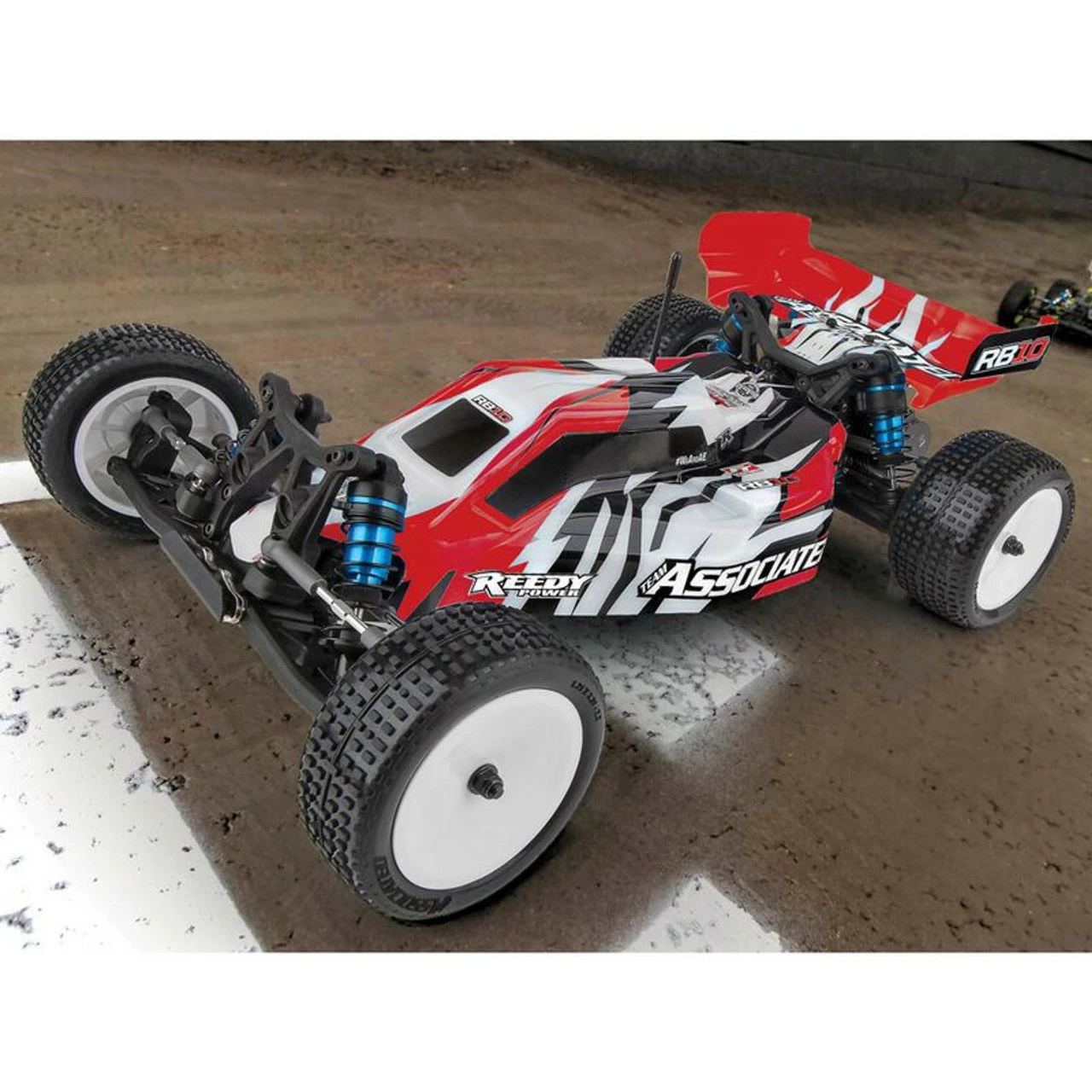 Team Associated RB10 RTR 1/10 Electric 2WD Brushless Buggy (Red) W/2.4GHz Radio & DVC 5 Team Associated RB10 RTR 1/10 Electric 2WD Brushless Buggy (Red) W/2.4GHz Radio & DVC - Image 3