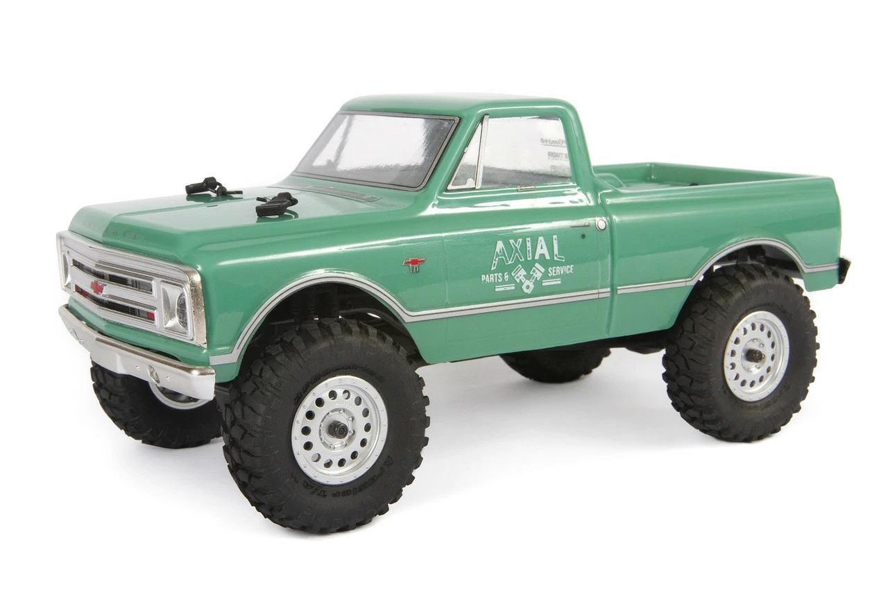 Axial SCX24 1967 Chevrolet C10 1/24 4WD RTR Scale Mini Crawler (Green) W/2.4GHz Radio 3 Axial SCX24 1967 Chevrolet C10 1/24 4WD RTR Scale Mini Crawler (Green) W/2.4GHz Radio