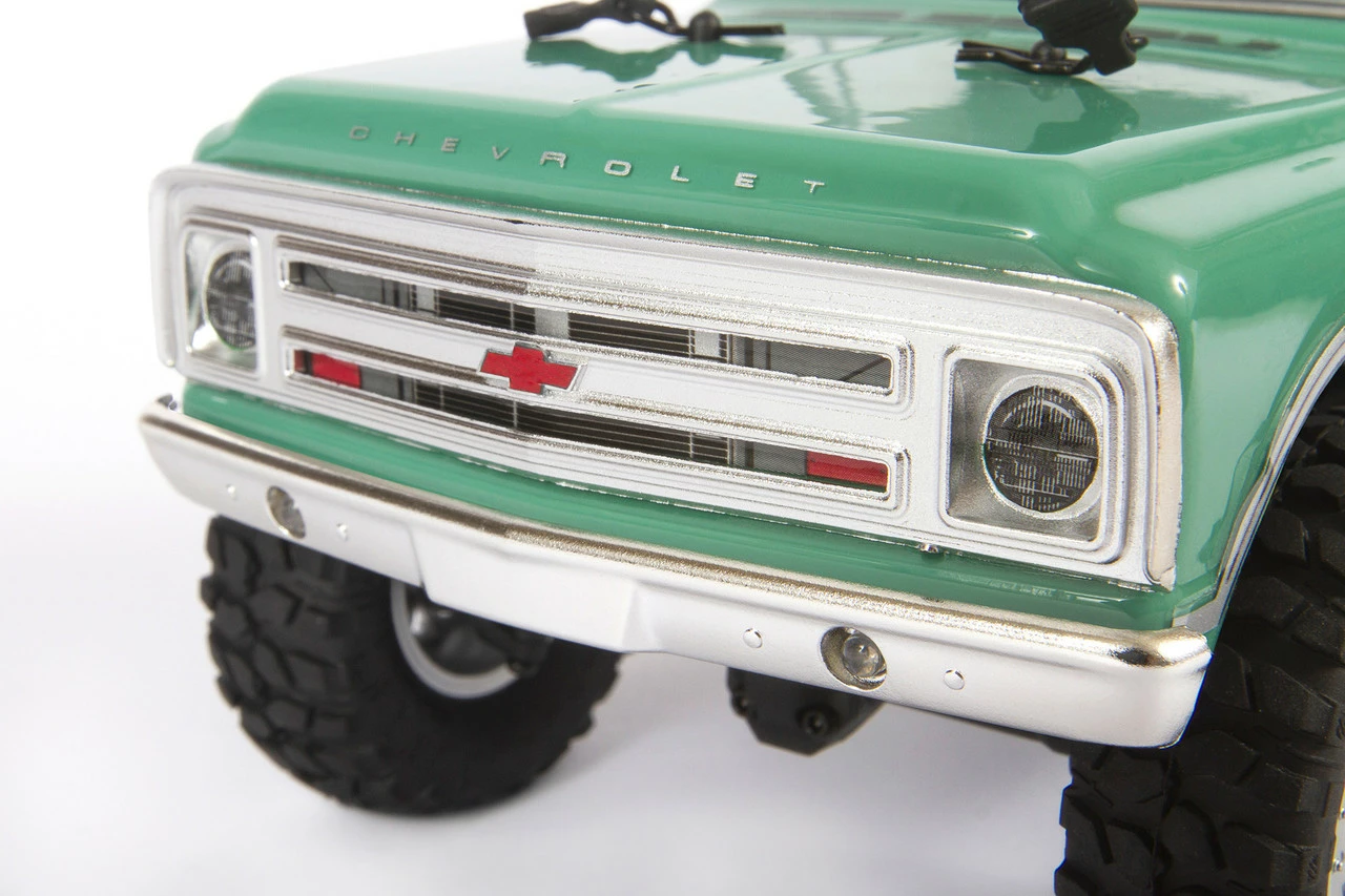 Axial SCX24 1967 Chevrolet C10 1/24 4WD RTR Scale Mini Crawler (Green) W/2.4GHz Radio 14 Axial SCX24 1967 Chevrolet C10 1/24 4WD RTR Scale Mini Crawler (Green) W/2.4GHz Radio - Image 12