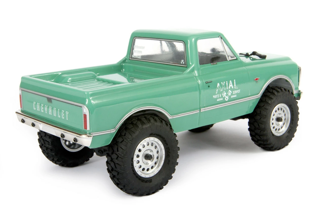 Axial SCX24 1967 Chevrolet C10 1/24 4WD RTR Scale Mini Crawler (Green) W/2.4GHz Radio 9 Axial SCX24 1967 Chevrolet C10 1/24 4WD RTR Scale Mini Crawler (Green) W/2.4GHz Radio - Image 7