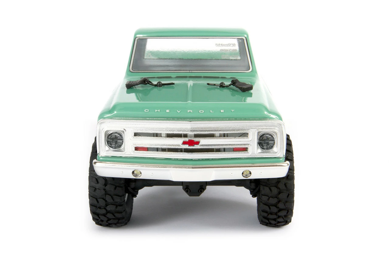 Axial SCX24 1967 Chevrolet C10 1/24 4WD RTR Scale Mini Crawler (Green) W/2.4GHz Radio 6 Axial SCX24 1967 Chevrolet C10 1/24 4WD RTR Scale Mini Crawler (Green) W/2.4GHz Radio - Image 4