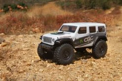 Axial 1/24 SCX24 2019 Jeep Wrangler JLU CRC Rock Crawler 4WD RTR, White -RC Cars & Trucks Sales AXI00002 SCX24 2019 Jeep JLU CRC RTR action 06 74022.1575404561
