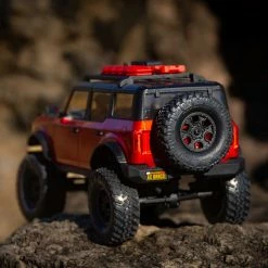 Axial 1/24 SCX24 2021 Ford Bronco 4wd Truck RTR, Red -RC Cars & Trucks Sales AXI00006T1 A8 ESXFWX8G 54749.1649951524