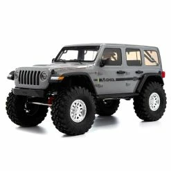 Axial SCX10 III "Jeep JLU Wrangler" RTR 4WD Rock Crawler (Gray) W/ Portals & DX3 2.4GHz Radio