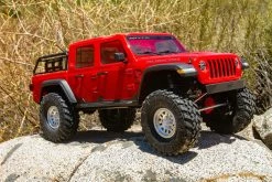 Axial SCX10 III "Jeep JT Gladiator" RTR 4WD Rock Crawler (Red) W/ Portals & DX3 2.4GHz Radio 58 Axial SCX10 III "Jeep JT Gladiator" RTR 4WD Rock Crawler (Red) W/ Portals & DX3 2.4GHz Radio -RC Cars & Trucks Sales AXI03006 action 10 98975.1598901459