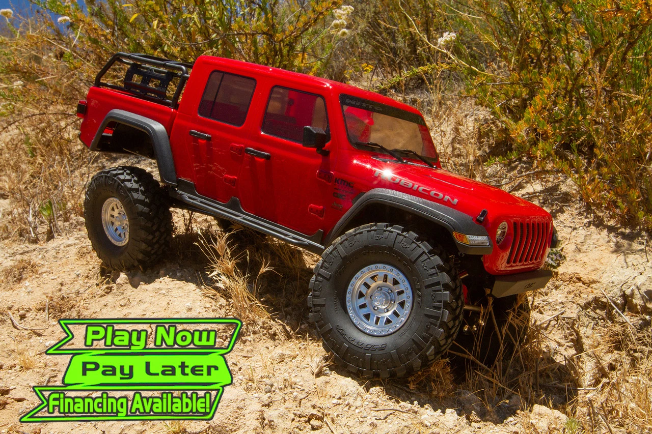 Axial SCX10 III "Jeep JT Gladiator" RTR 4WD Rock Crawler (Red) W/ Portals & DX3 2.4GHz Radio 3 Axial SCX10 III "Jeep JT Gladiator" RTR 4WD Rock Crawler (Red) W/ Portals & DX3 2.4GHz Radio