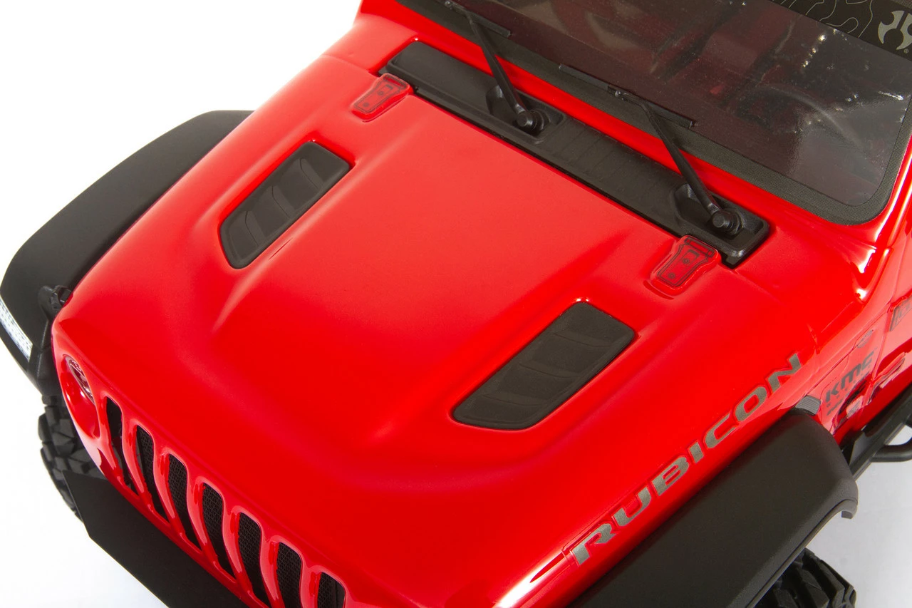 Axial SCX10 III "Jeep JT Gladiator" RTR 4WD Rock Crawler (Red) W/ Portals & DX3 2.4GHz Radio 24 Axial SCX10 III "Jeep JT Gladiator" RTR 4WD Rock Crawler (Red) W/ Portals & DX3 2.4GHz Radio - Image 22