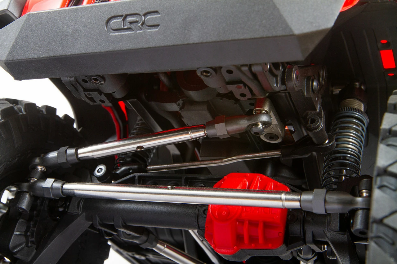 Axial SCX10 III "Jeep JT Gladiator" RTR 4WD Rock Crawler (Red) W/ Portals & DX3 2.4GHz Radio 19 Axial SCX10 III "Jeep JT Gladiator" RTR 4WD Rock Crawler (Red) W/ Portals & DX3 2.4GHz Radio - Image 17