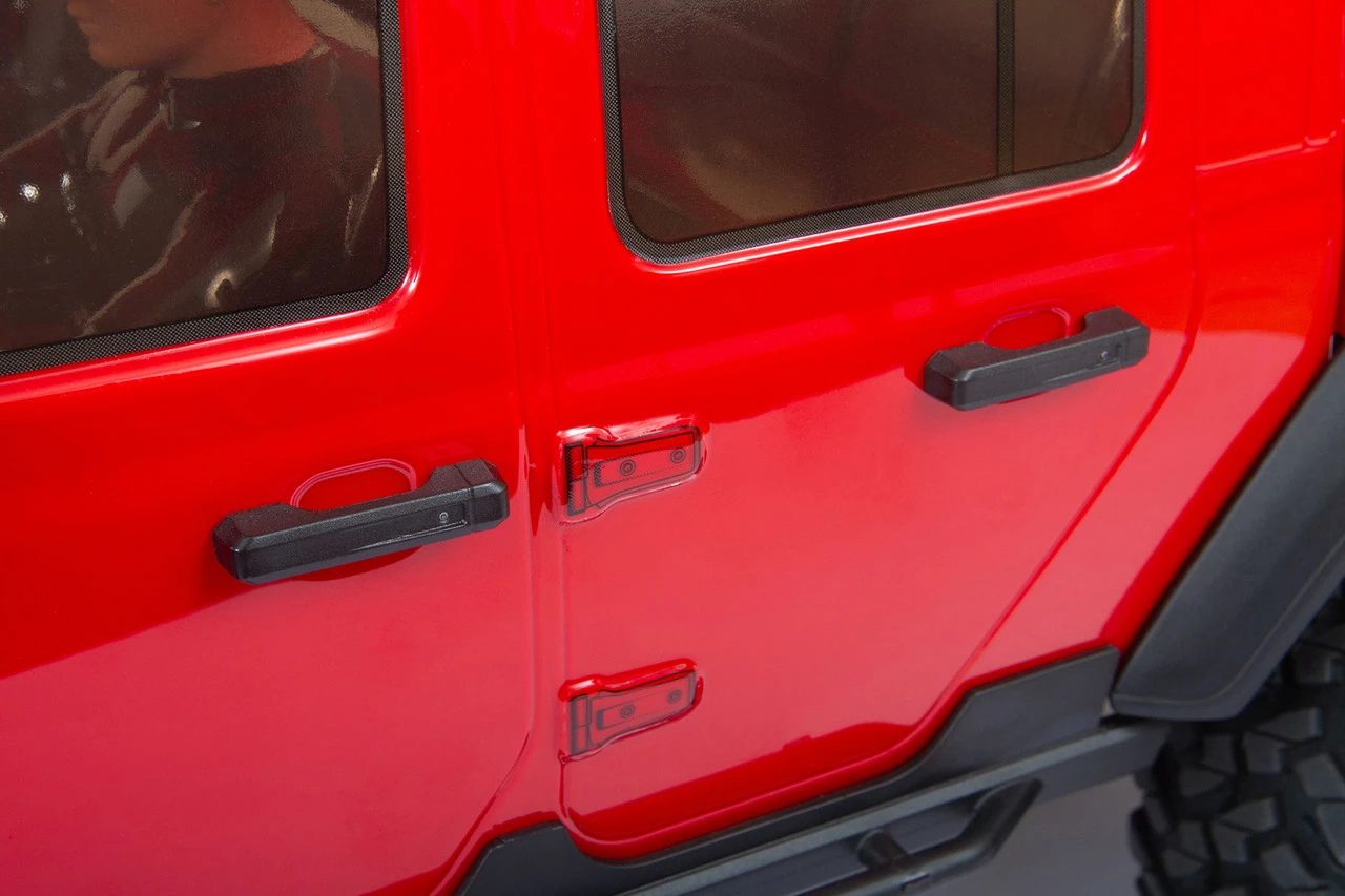 Axial SCX10 III "Jeep JT Gladiator" RTR 4WD Rock Crawler (Red) W/ Portals & DX3 2.4GHz Radio 20 Axial SCX10 III "Jeep JT Gladiator" RTR 4WD Rock Crawler (Red) W/ Portals & DX3 2.4GHz Radio - Image 18