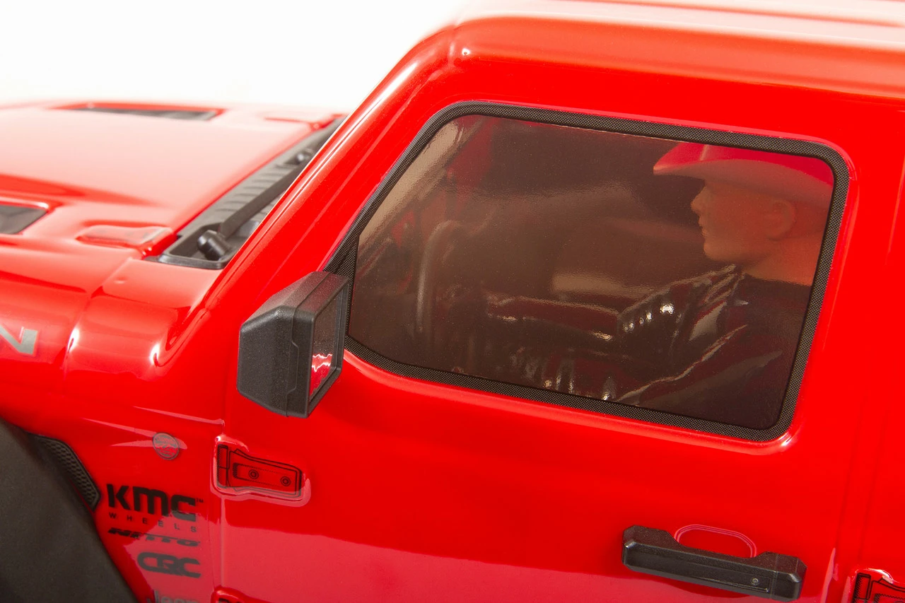 Axial SCX10 III "Jeep JT Gladiator" RTR 4WD Rock Crawler (Red) W/ Portals & DX3 2.4GHz Radio 25 Axial SCX10 III "Jeep JT Gladiator" RTR 4WD Rock Crawler (Red) W/ Portals & DX3 2.4GHz Radio - Image 23