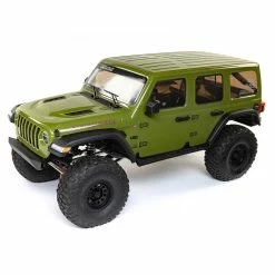 Axial SCX6 Jeep JLU Wrangler 1/6 4WD RTR Electric Rock Crawler (Green) W/DX3 Radio & Smart ESC -RC Cars & Trucks Sales AXI05000T1 studio 1 08339.1634671169