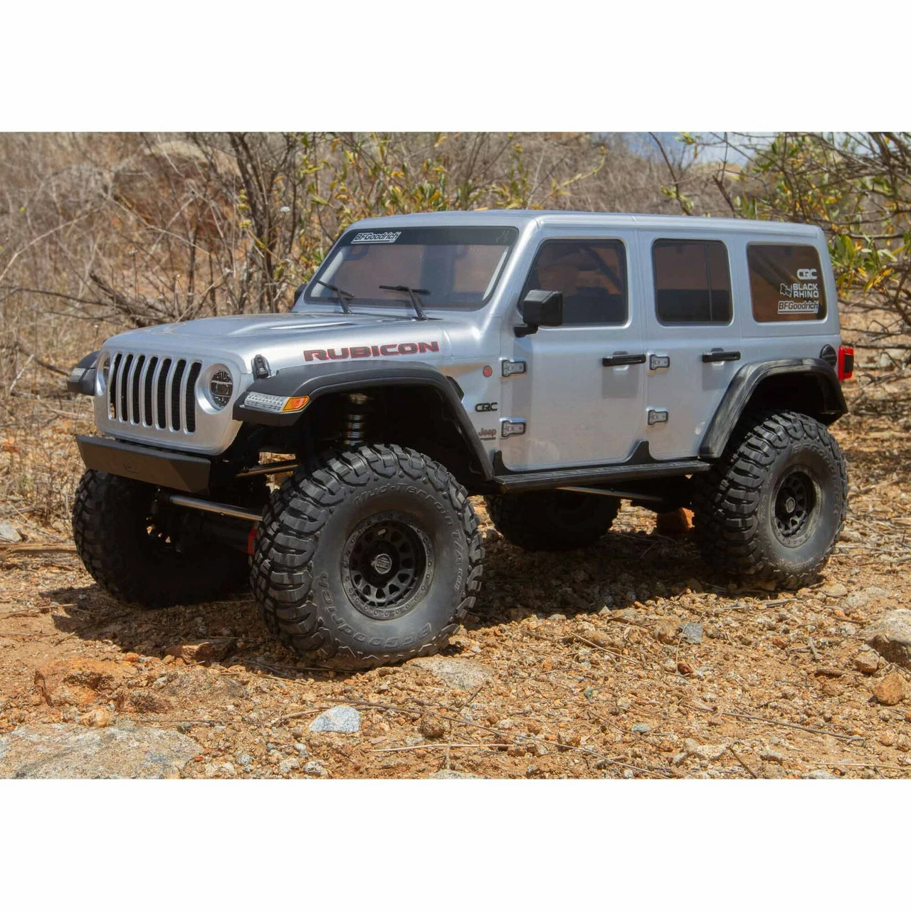 Axial SCX6 Jeep JLU Wrangler 1/6 4WD RTR Electric Rock Crawler (Silver) W/DX3 Radio & Smart ESC 3 Axial SCX6 Jeep JLU Wrangler 1/6 4WD RTR Electric Rock Crawler (Silver) W/DX3 Radio & Smart ESC