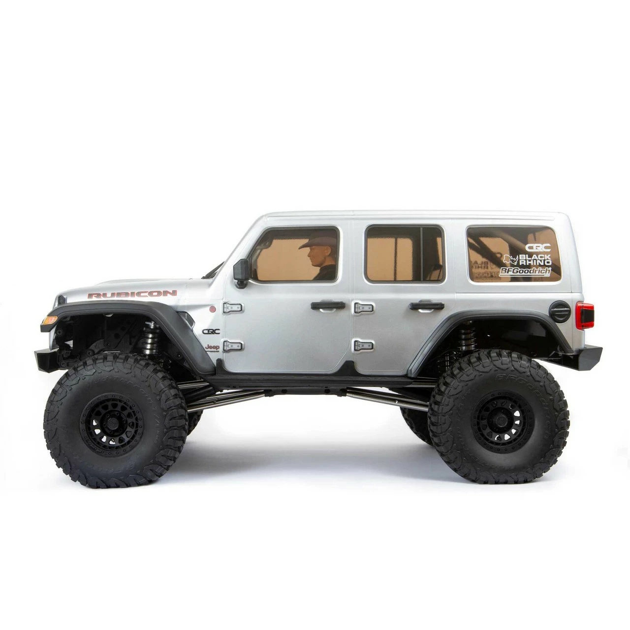 Axial SCX6 Jeep JLU Wrangler 1/6 4WD RTR Electric Rock Crawler (Silver) W/DX3 Radio & Smart ESC 7 Axial SCX6 Jeep JLU Wrangler 1/6 4WD RTR Electric Rock Crawler (Silver) W/DX3 Radio & Smart ESC - Image 5