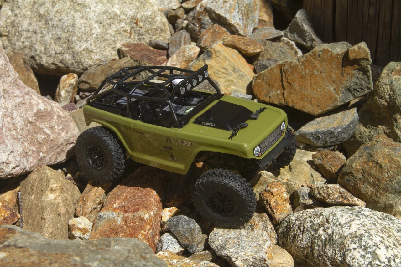 Axial 1/24 SCX24 Deadbolt RTR Scale Mini Crawler W/2.4GHz Radio (Green) 15 Axial 1/24 SCX24 Deadbolt RTR Scale Mini Crawler W/2.4GHz Radio (Green) - Image 13