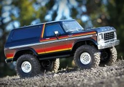 Traxxas TRX-4 1/10 Trail Crawler Truck W/'79 Bronco Ranger XLT Body W/TQi 2.4GHz Radio (Sunset) 14 Traxxas TRX-4 1/10 Trail Crawler Truck W/'79 Bronco Ranger XLT Body W/TQi 2.4GHz Radio (Sunset) -RC Cars & Trucks Sales Bronco Action 02 57509.1562684224