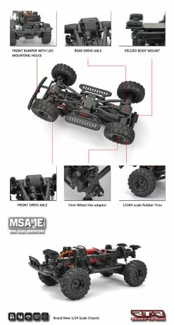 Carisma MSA-1E 1/24 Scale Subaru Brat RTR, 4WD, W/ 2.4GHz KD Propo Radio -RC Cars & Trucks Sales CIS79468 4 83683.1545328065