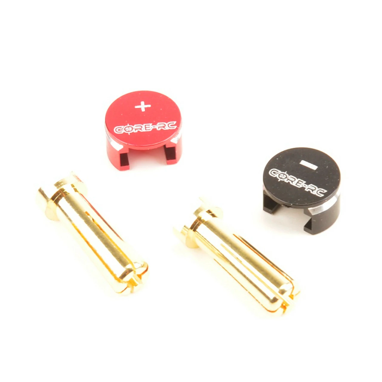 Core RC 863 Low Pro Heatsink Bullet Plug Grips, 4mm 3 Core RC 863 Low Pro Heatsink Bullet Plug Grips, 4mm