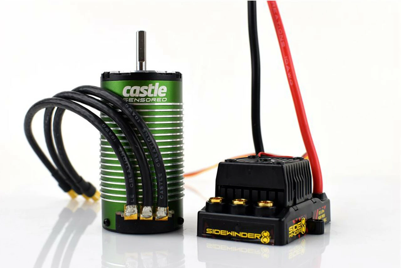 Castle Creations "Sidewinder 8th" 1/8 Scale Brushless Car Package (2200kV) 3 Castle Creations "Sidewinder 8th" 1/8 Scale Brushless Car Package (2200kV)