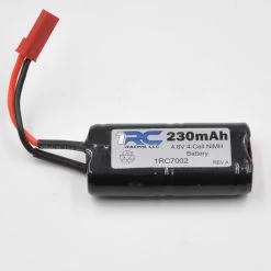 1RC Racing NiMh Battery, 4 Cell NiMh, 230mAH, 1/18 Midget
