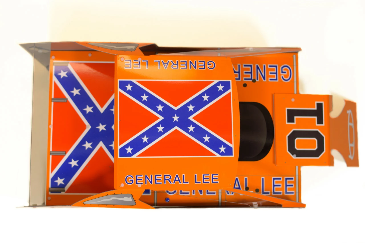 Small Addictions RC Wrapped Mudboss Body General Lee #01 7 Small Addictions RC Wrapped Mudboss Body General Lee #01 - Image 5