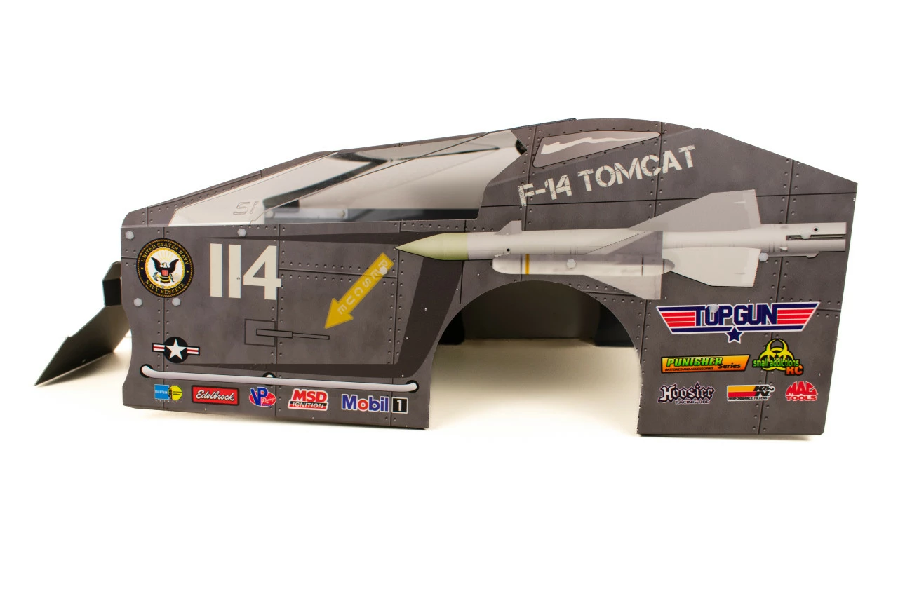 Small Addictions RC Wrapped Mudboss Body Top Gun #114 5 Small Addictions RC Wrapped Mudboss Body Top Gun #114 - Image 3