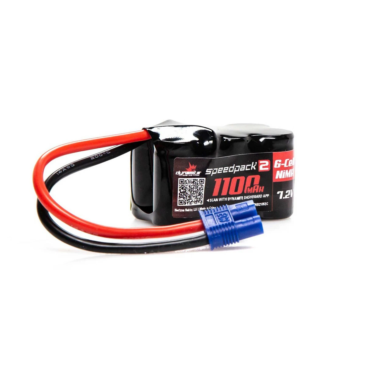 Dynamite Speedpack2 7.2V 1100mAh 6C NiMH, 3+3, EC3 3 Dynamite Speedpack2 7.2V 1100mAh 6C NiMH, 3+3, EC3