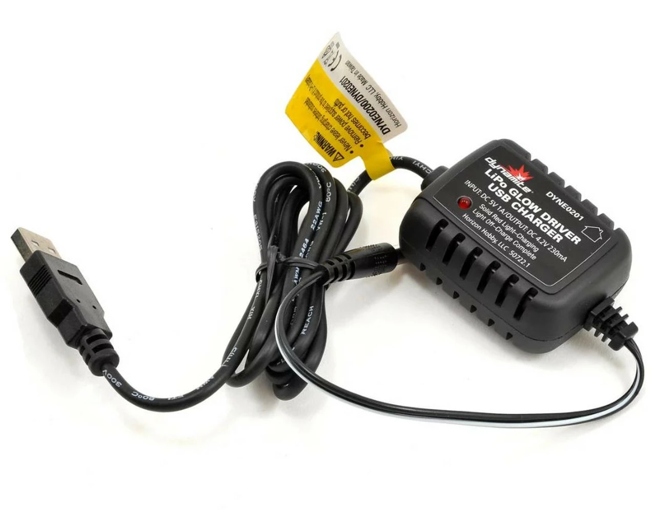 Dynamite 0201 LiPo Glow Driver W/USB Charger 4 Dynamite 0201 LiPo Glow Driver W/USB Charger - Image 2