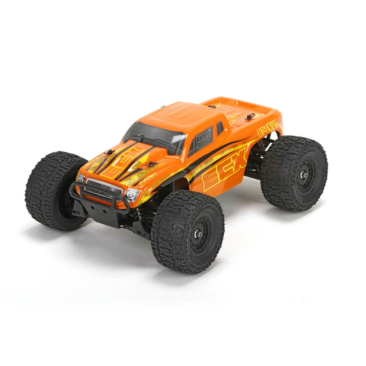 ECX 1/18 Ruckus 4WD Monster Truck RTR Orange/Yellow 4 ECX 1/18 Ruckus 4WD Monster Truck RTR Orange/Yellow - Image 2