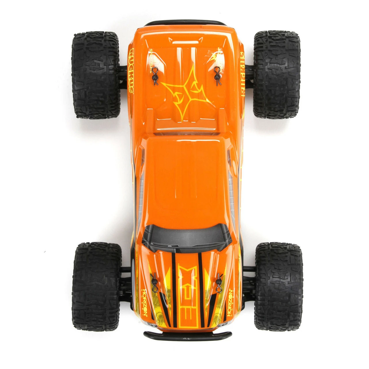 ECX 1/18 Ruckus 4WD Monster Truck RTR Orange/Yellow 8 ECX 1/18 Ruckus 4WD Monster Truck RTR Orange/Yellow - Image 6