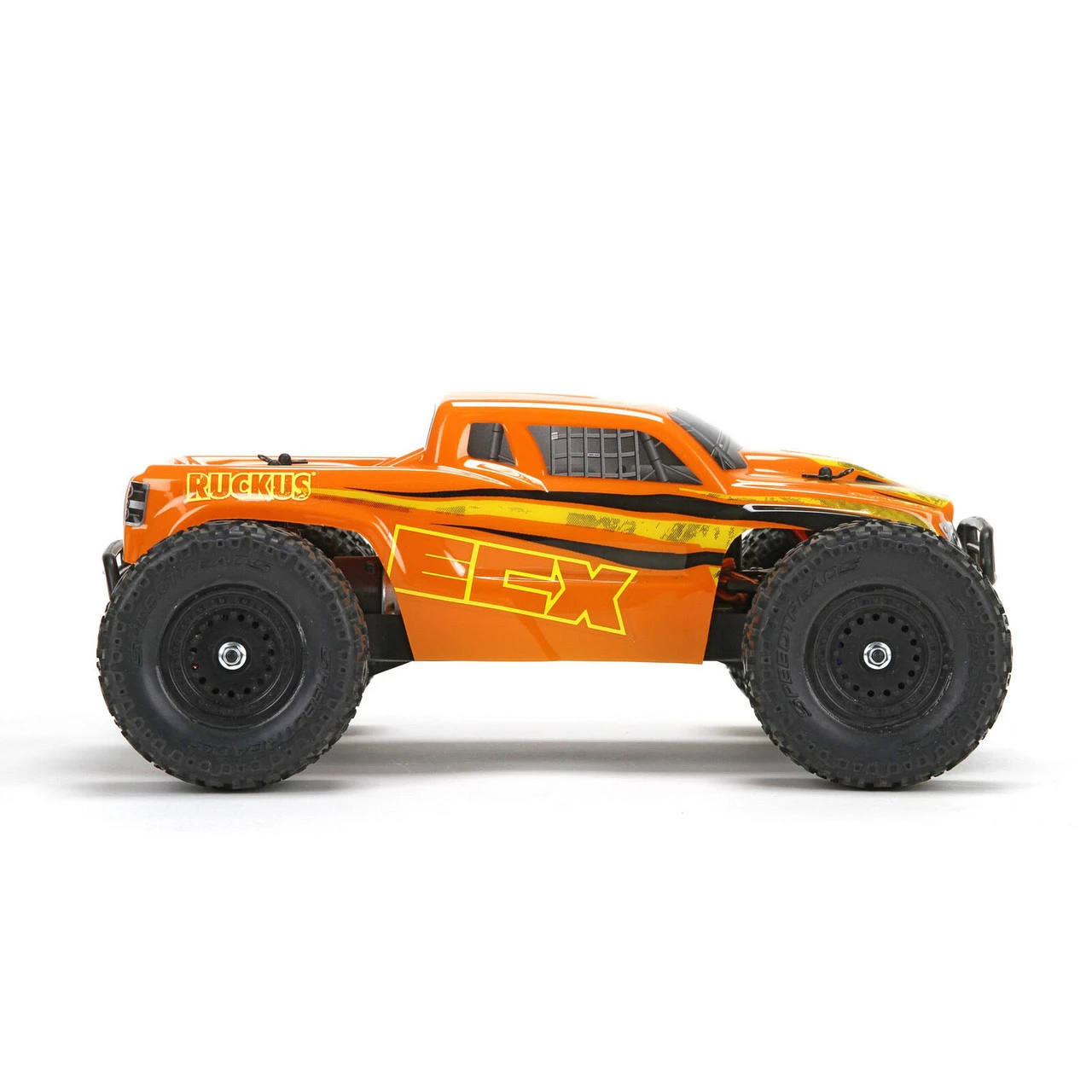 ECX 1/18 Ruckus 4WD Monster Truck RTR Orange/Yellow 7 ECX 1/18 Ruckus 4WD Monster Truck RTR Orange/Yellow - Image 5