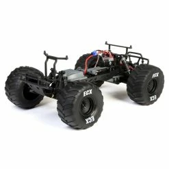 ECX 1/10 Amp Crush 2WD Monster Truck Brushed RTR (Blue) -RC Cars & Trucks Sales ECX03048T1 13 76658.1562708343