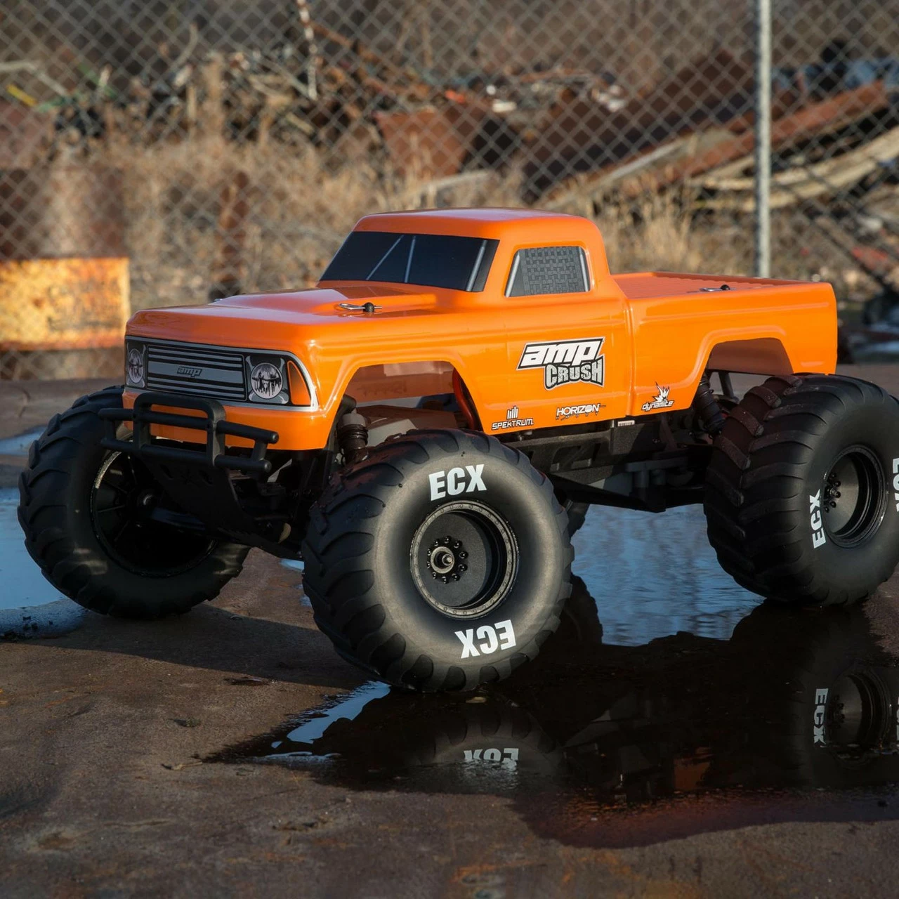 ECX 1/10 Amp Crush 2WD Monster Truck Brushed RTR (Orange) 19 ECX 1/10 Amp Crush 2WD Monster Truck Brushed RTR (Orange) - Image 17