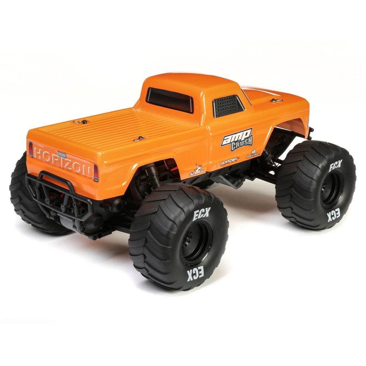 ECX 1/10 Amp Crush 2WD Monster Truck Brushed RTR (Orange) 6 ECX 1/10 Amp Crush 2WD Monster Truck Brushed RTR (Orange) - Image 4