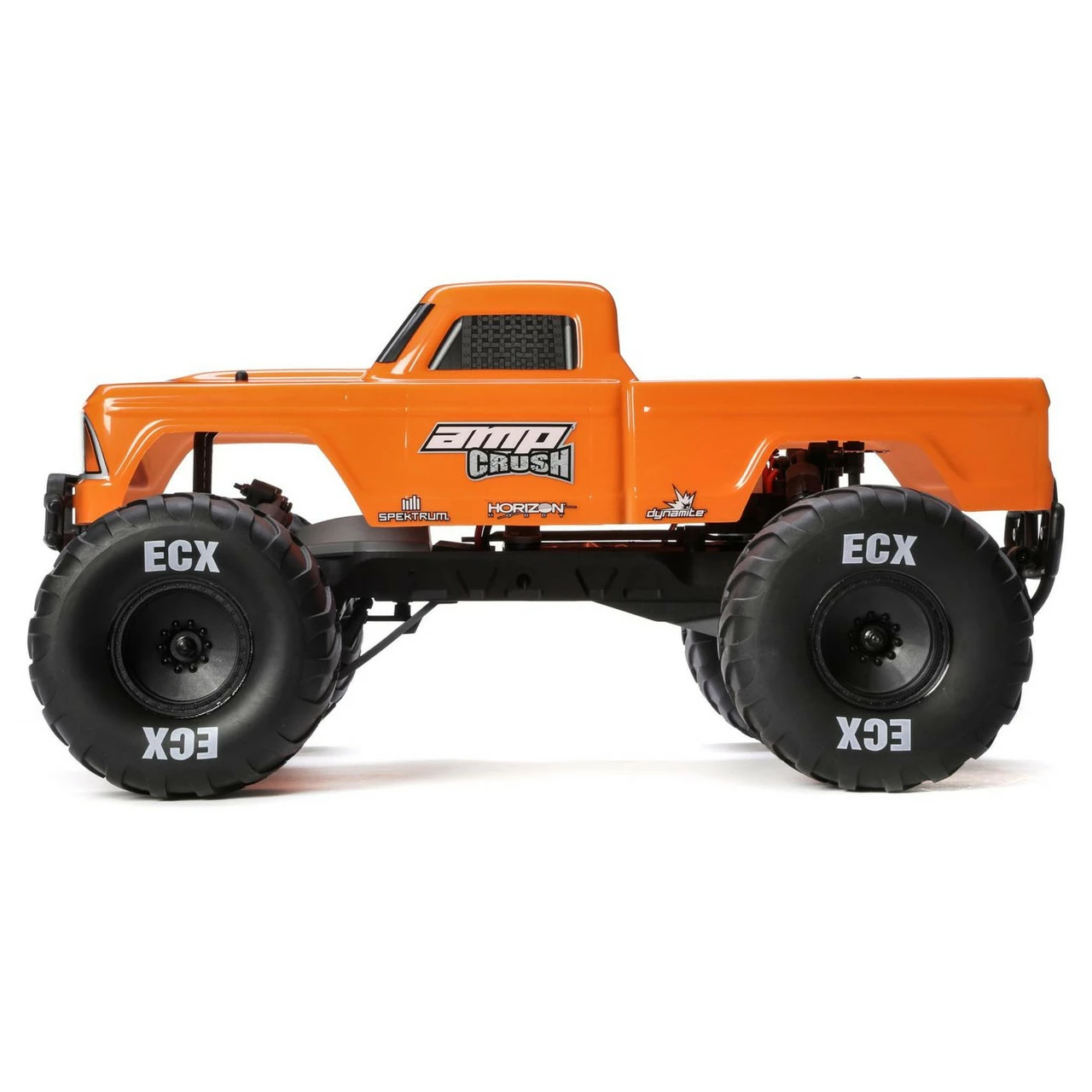 ECX 1/10 Amp Crush 2WD Monster Truck Brushed RTR (Orange) 5 ECX 1/10 Amp Crush 2WD Monster Truck Brushed RTR (Orange) - Image 3