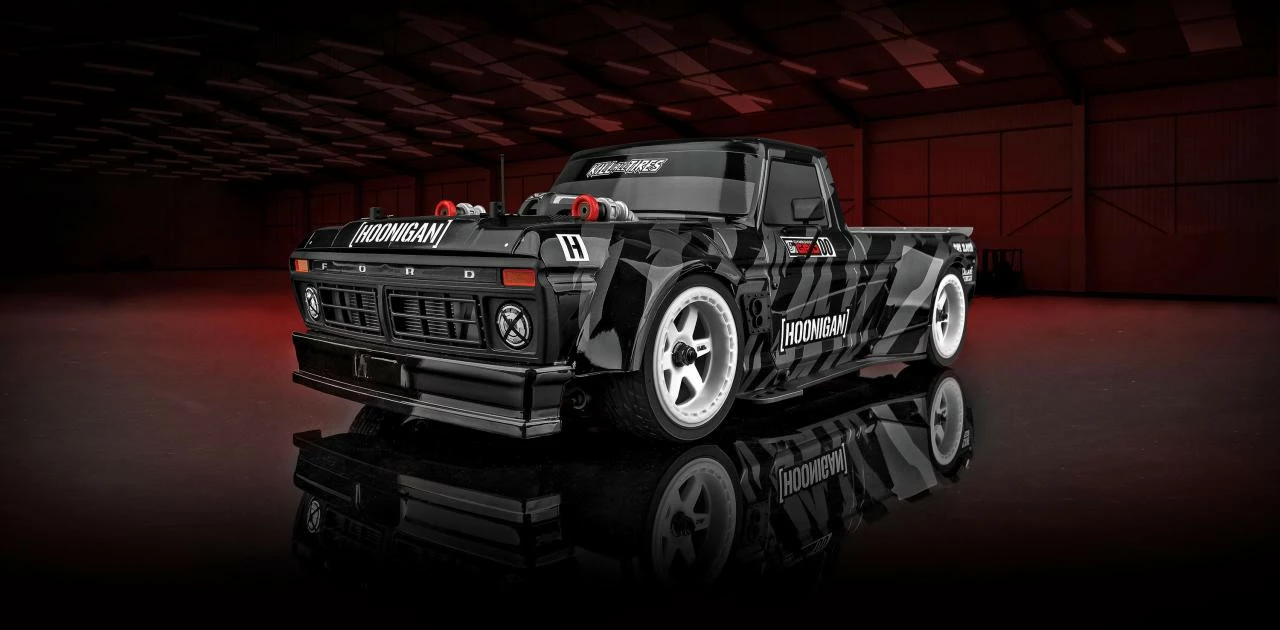 Team Associated Hoonigan Apex2 Hoonitruck 1/10 On-Road Electric 4wd RTR Kit - Combo 5 Team Associated Hoonigan Apex2 Hoonitruck 1/10 On-Road Electric 4wd RTR Kit - Combo - Image 3