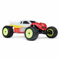 Losi Mini-T 2.0 1/18 RTR 2WD Brushless Stadium Truck (Red) W/2.4GHz Radio, Battery & Charger -RC Cars & Trucks Sales LOS01019T1 A1 NRYOB6HS 25501.1607122105