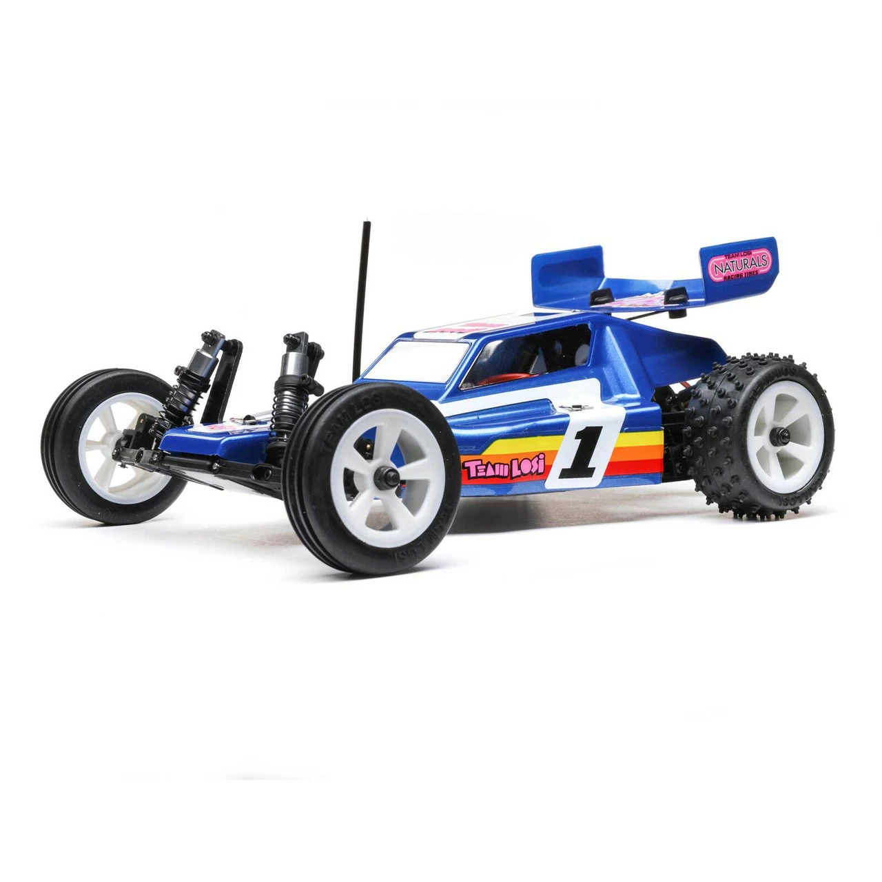 Losi 1/16 Mini JRX2 2WD Buggy RTR, Blue 4 Losi 1/16 Mini JRX2 2WD Buggy RTR, Blue - Image 2