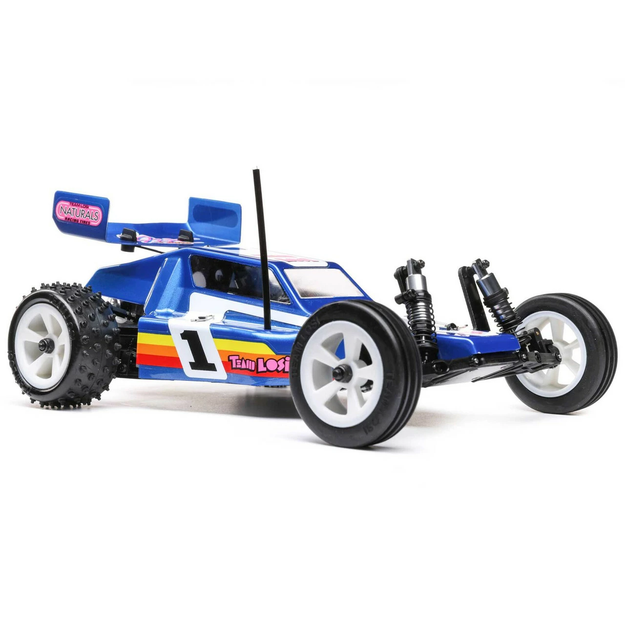Losi 1/16 Mini JRX2 2WD Buggy RTR, Blue 6 Losi 1/16 Mini JRX2 2WD Buggy RTR, Blue - Image 4