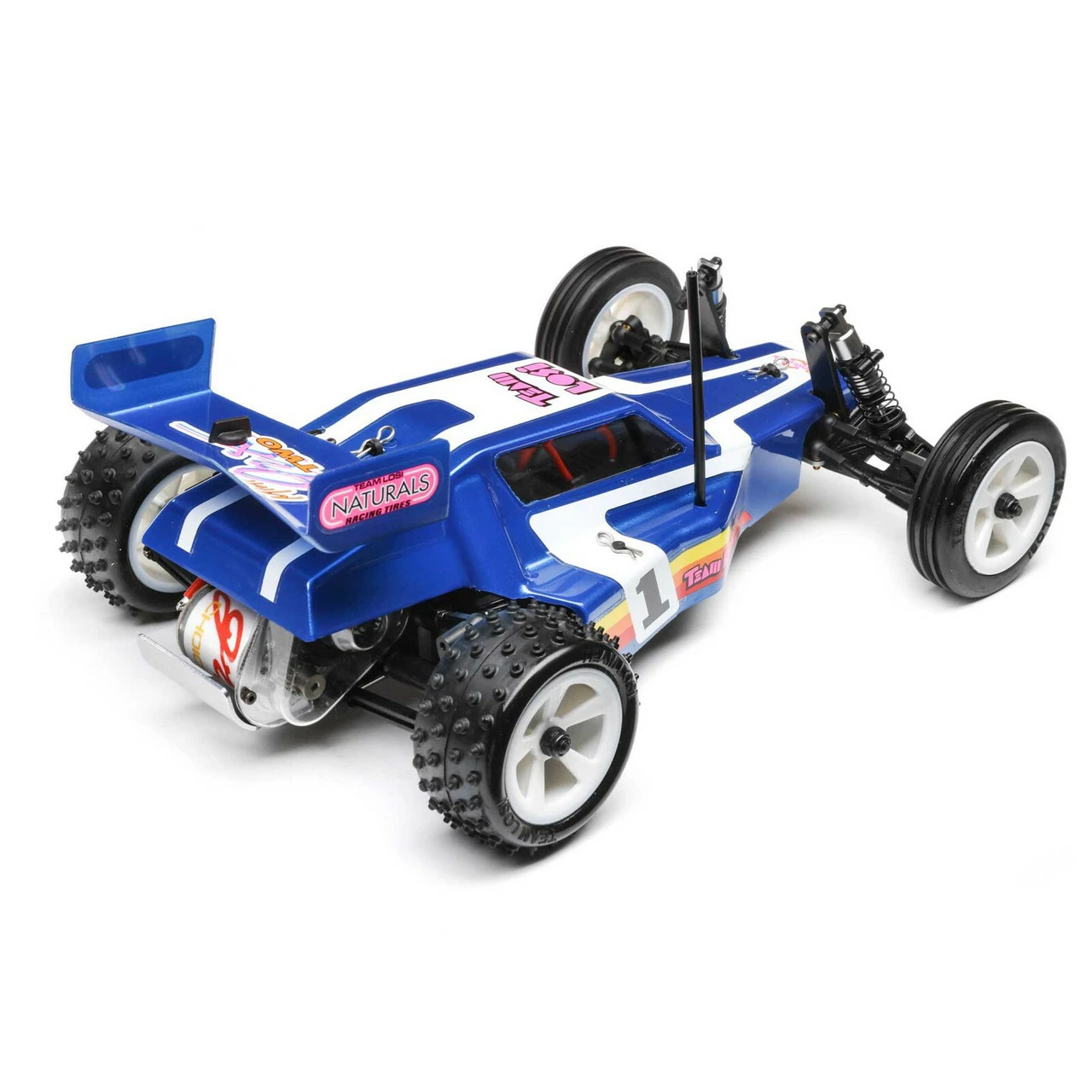 Losi 1/16 Mini JRX2 2WD Buggy RTR, Blue 7 Losi 1/16 Mini JRX2 2WD Buggy RTR, Blue - Image 5