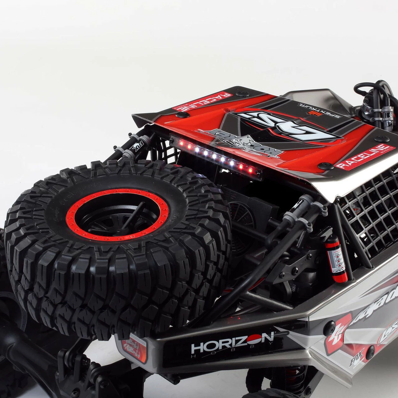 Losi Super Rock Rey: 1/6 4WD Elec Rock Racer, RTR Gray 27 Losi Super Rock Rey: 1/6 4WD Elec Rock Racer, RTR Gray - Image 25