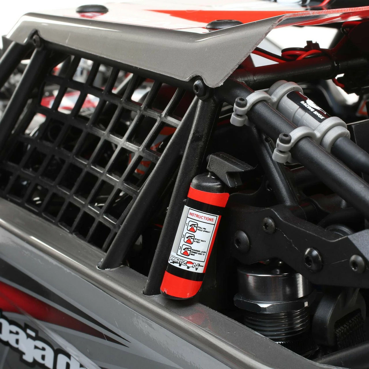 Losi Super Rock Rey: 1/6 4WD Elec Rock Racer, RTR Gray 28 Losi Super Rock Rey: 1/6 4WD Elec Rock Racer, RTR Gray - Image 26