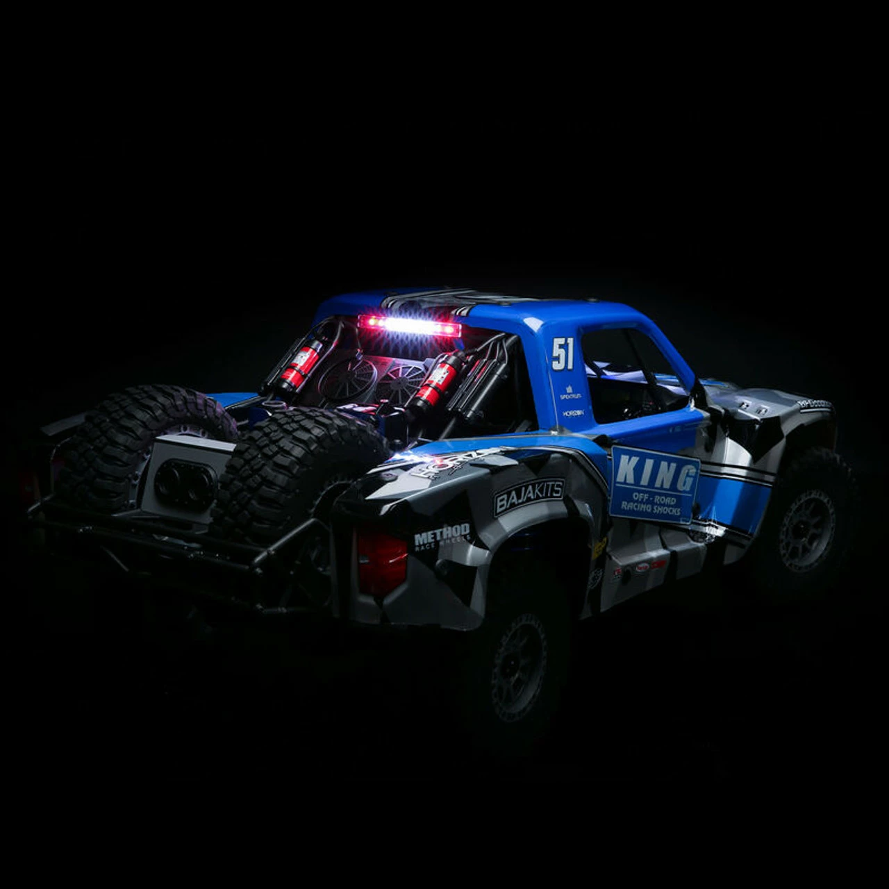 Losi 1/6 Super Baja Rey 2.0 4WD Brushless Desert Truck RTR, King 18 Losi 1/6 Super Baja Rey 2.0 4WD Brushless Desert Truck RTR, King - Image 16