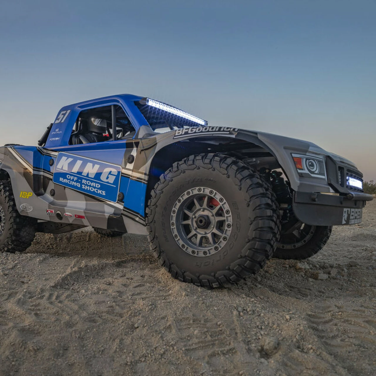Losi 1/6 Super Baja Rey 2.0 4WD Brushless Desert Truck RTR, King 20 Losi 1/6 Super Baja Rey 2.0 4WD Brushless Desert Truck RTR, King - Image 18