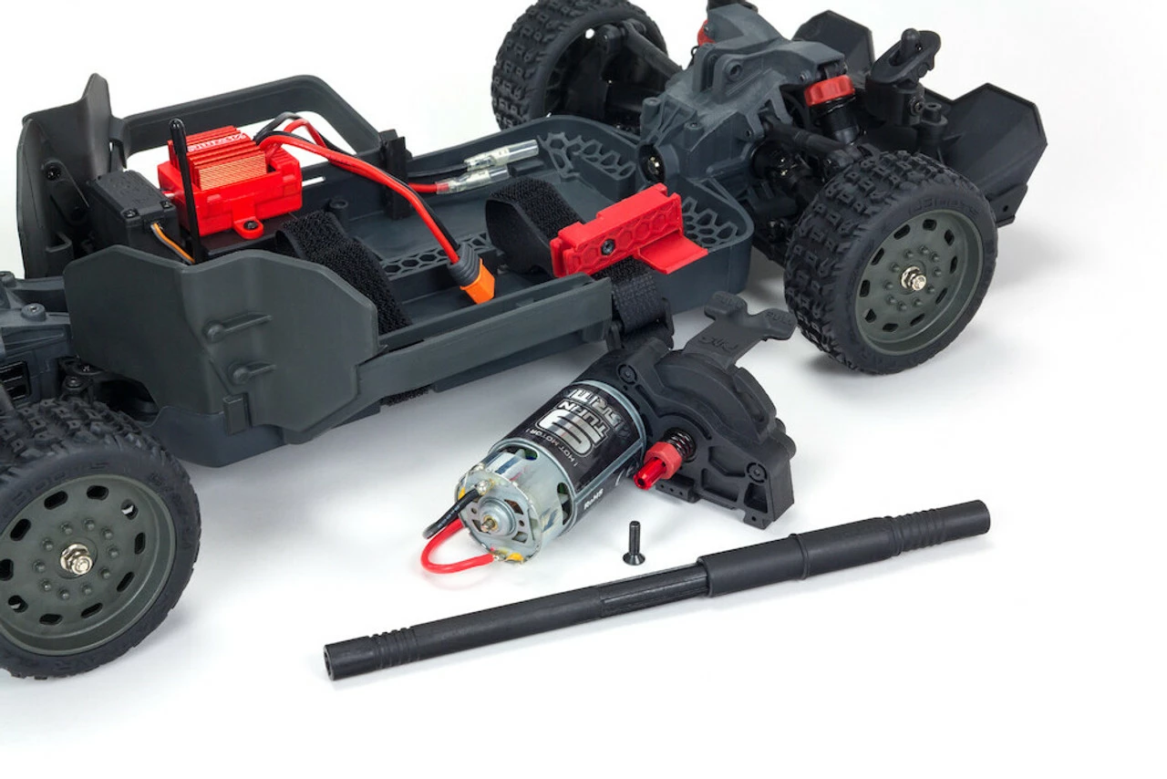 Arrma Infraction 4x4 Mega 1/8 Street Bash Resto Mod Truck RTR, Red/Blue 19 Arrma Infraction 4x4 Mega 1/8 Street Bash Resto Mod Truck RTR, Red/Blue - Image 17