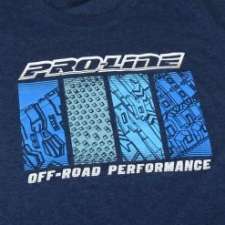 Proline Pro-Line Quarter Tread Navy T-Shirt - Large -RC Cars & Trucks Sales PRO985601 A2 4V6A5MSF 04152.1653412838