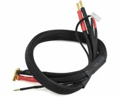 Protek RC ProTek 5342 2S High Current Charge/Balance Adapter (4mm To 5mm Solid Bullets) 10awg Wire 24"
