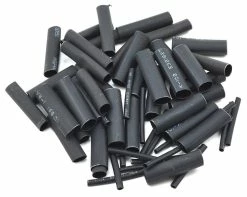 ProTek RC 5453 1.5, 5, 6 & 8mm Shrink Tubing Assortment Pack (Black) (20) (1" Length)